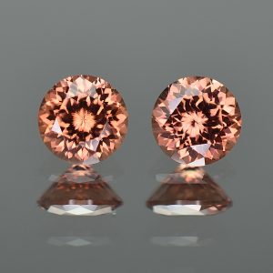 ROseZircon_round_pair_7.1mm_3.98cts_zn2475