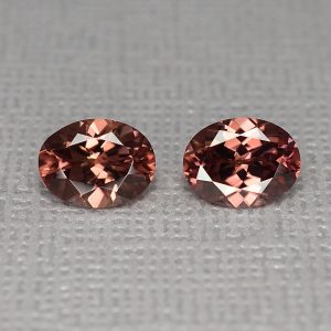RoseZircon_oval_pair_9.1x7.0mm_4.97cts_zn1719