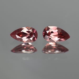 RoseZircon_pearshape_pair_9.5x5.5mm_3.73cts_zn1158
