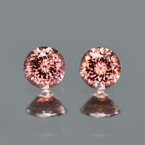 RoseZircon_round_pair_5.0mm_1.52cts_H_zn3225_SOLD