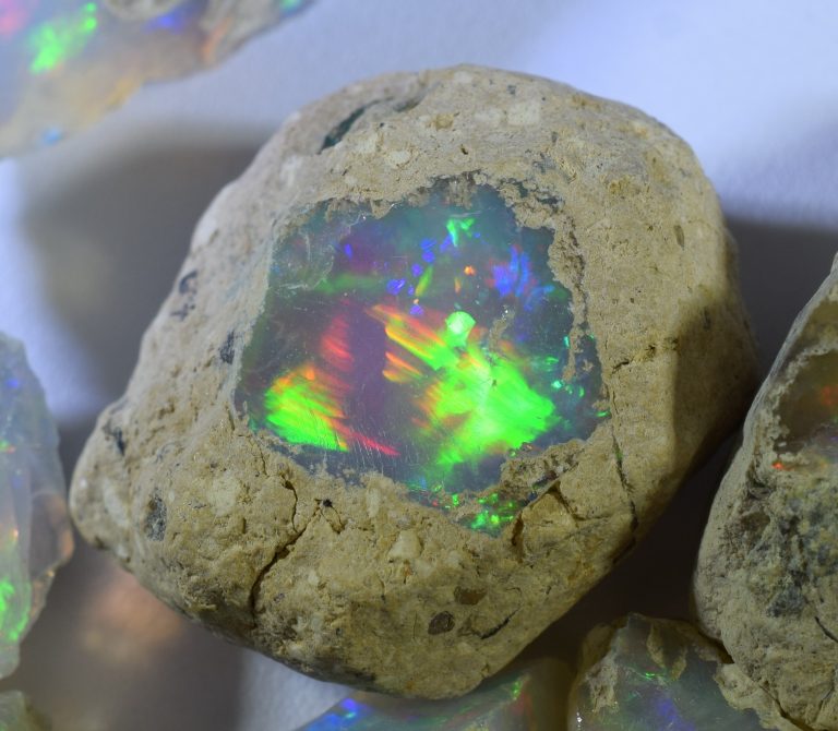 Hydrophane Opal from Ethiopia Color First