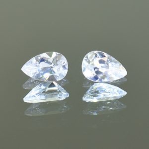 WhiteZircon_pearshape_pair_8.5x5.5mm_3.07cts_H_zn1912_SOLD