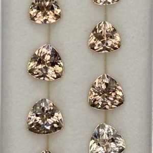 ChampagneZircon_Earrings Suite_trill_6.6-7.5mm_11.07cts_6pcs_N_zn2067