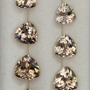 ChampagneZircon_Earrings Suite_trill_4.0-6.0mm_7.79cts_10pcs_N_zn1933