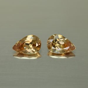 ChampagneZircon_pear_pair_10.0x6.5mm_4.91cts_N_zn4627_SOLD