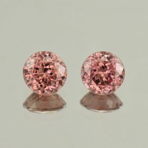 RoseZircon_round_pair_8.0mm_5.90cts_H_zn5700_SOLD