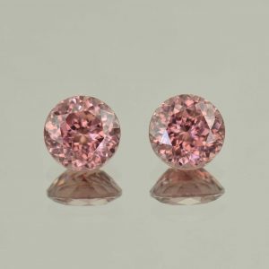 RoseZircon_round_pair_9.0mm_8.61cts_H_zn5709_SOLD