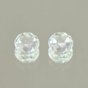 WhiteZircon_round_rosecut_pair_6.0mm_2.25cts_H_zn5664_a