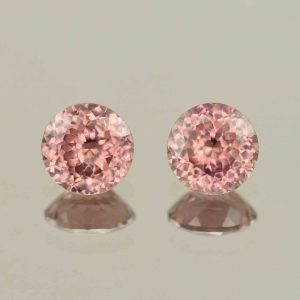 RoseZircon_round_pair_7.0mm_3.84cts_H_zn6129