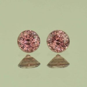 RoseZircon_round_pair_4.5mm_1.05cts_H_zn6954