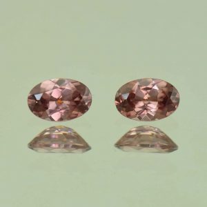 RoseZircon_oval_pair_6.0x4.0mm_1.19cts_H_zn6912