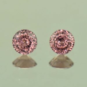 RoseZircon_round_pair_4.5mm_1.00cts_H_zn6944