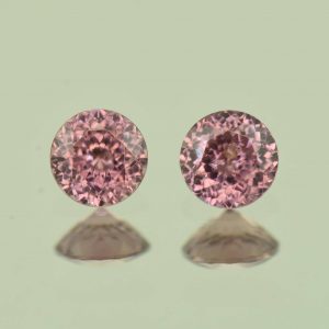 RoseZircon_round_pair_4.5mm_1.03cts_H_zn6951
