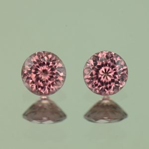 RoseZircon_round_pair_1.07cts_4.5mm_H_zn6958