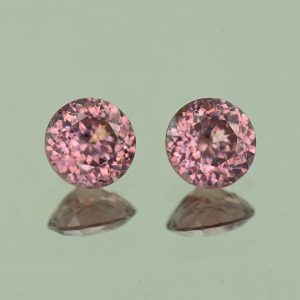 RoseZircon_round_pair_6.4mm_2.96cts_H_zn6074