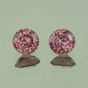 RoseZircon_round_pair_6.5mm_2.99cts_H_zn6090