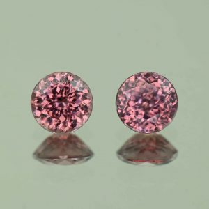 RoseZircon_round_pair_6.5mm_3.18cts_H_zn6112