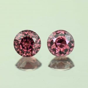 RoseZircon_round_pair_6.5mm_3.29cts_H_zn3093