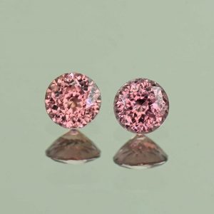 RoseZircon_round_pair_4.5mm_1.09cts_H_zn7195