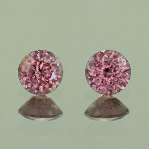 RoseZircon_round_pair_5.0mm_1.45cts_H_zn6014