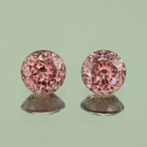 RoseZircon_round_pair_6.9mm_3.86cts_H_zn6121