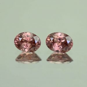 RoseZircon_oval_pair_8.0x6.0mm_3.51cts_H_zn7205