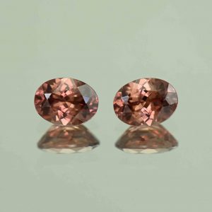 RoseZircon_oval_pair_8.0x6.0mm_3.80cts_H_zn7206