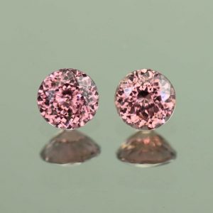 RoseZircon_round_pair_4.5mm_1.09cts_H_zn7196