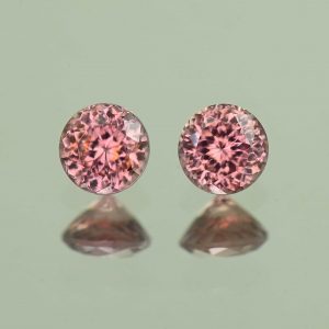 RoseZircon_round_pair_4.5mm_1.20cts_H_zn7199