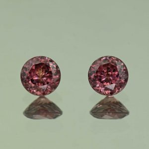RoseZircon_round_pair_6.0mm_2.60cts_H_zn4899